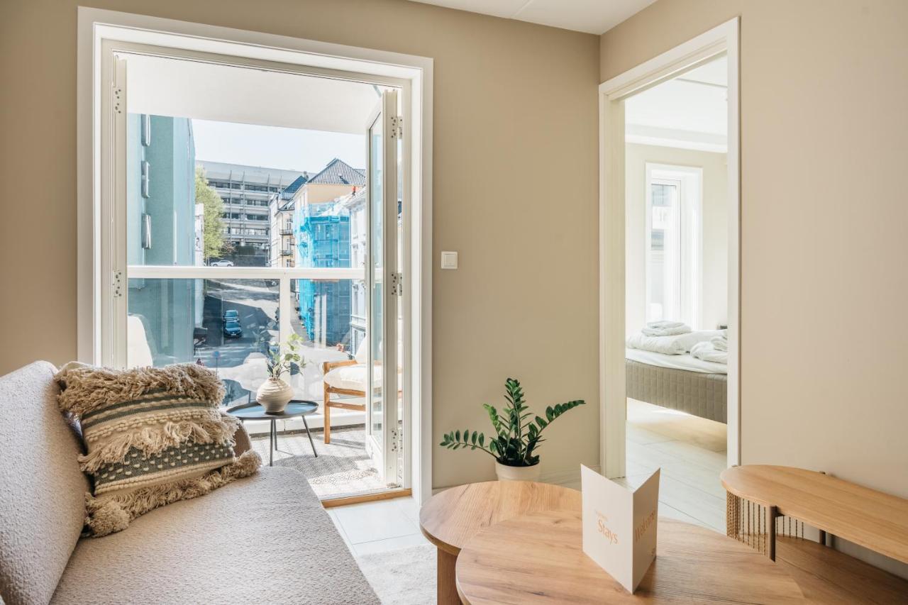 Stay Urban - Scandinavian Comfort With Private Balcony Bergen Exteriér fotografie