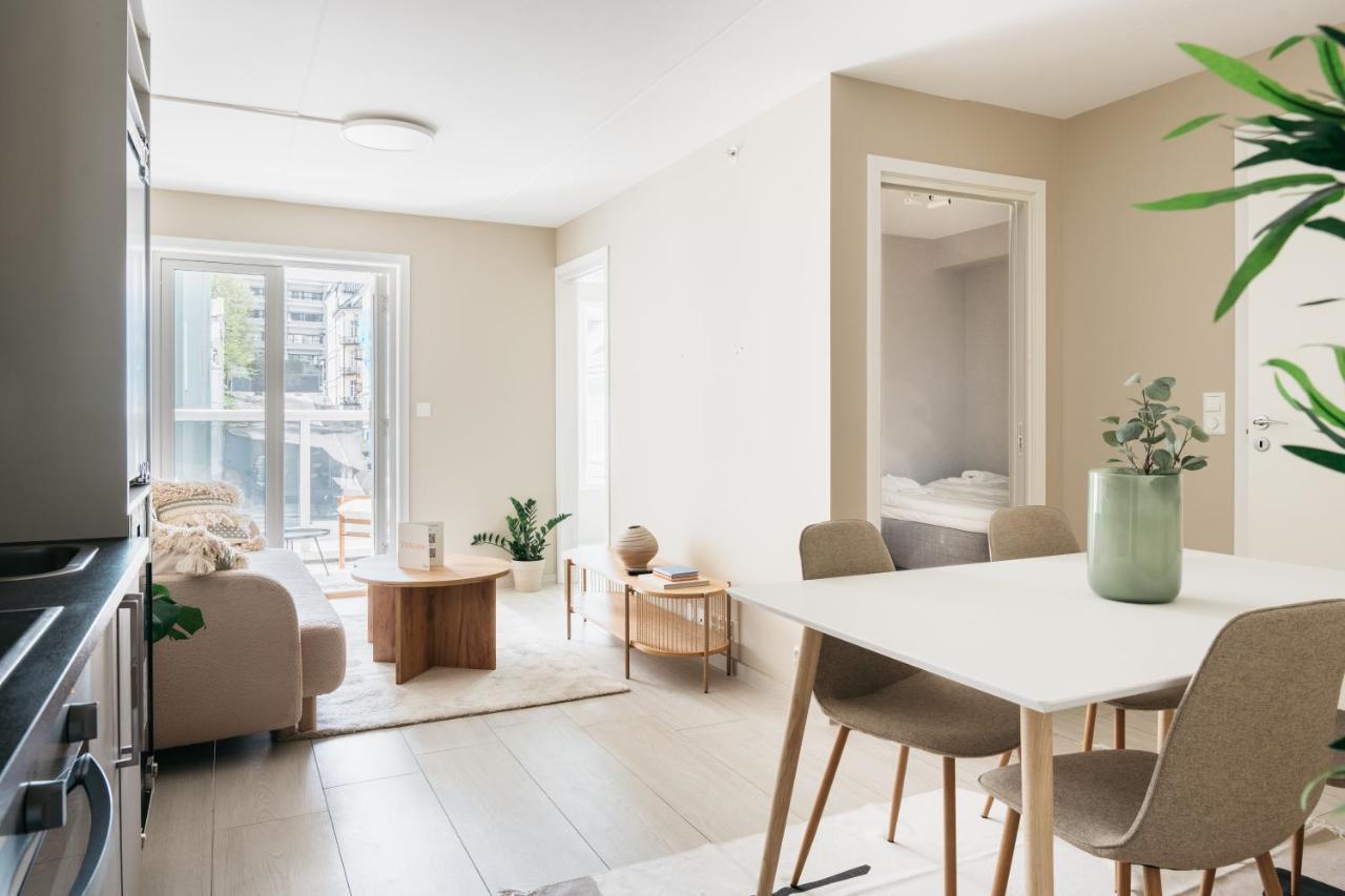 Stay Urban - Scandinavian Comfort With Private Balcony Bergen Exteriér fotografie