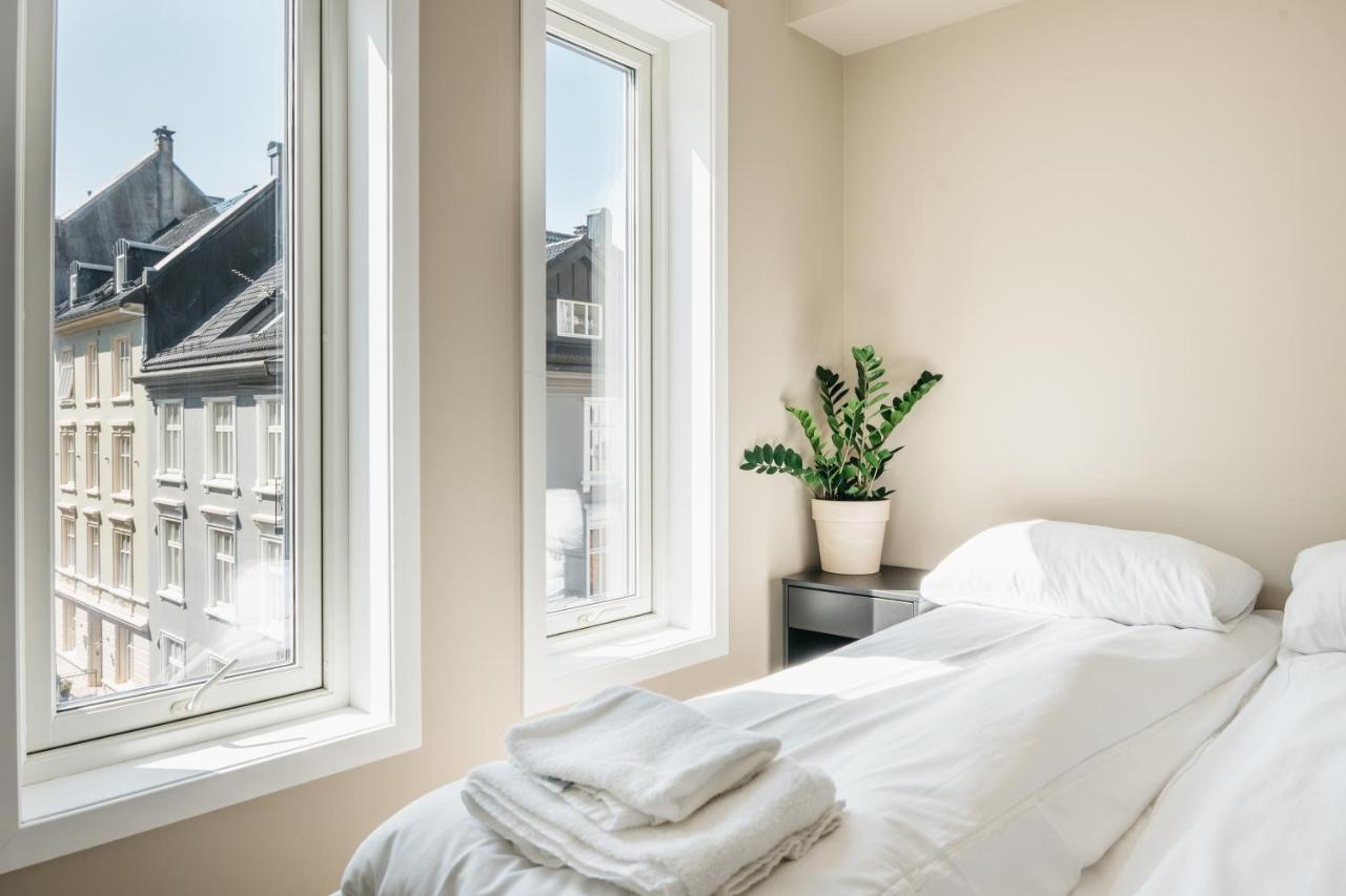 Stay Urban - Scandinavian Comfort With Private Balcony Bergen Exteriér fotografie